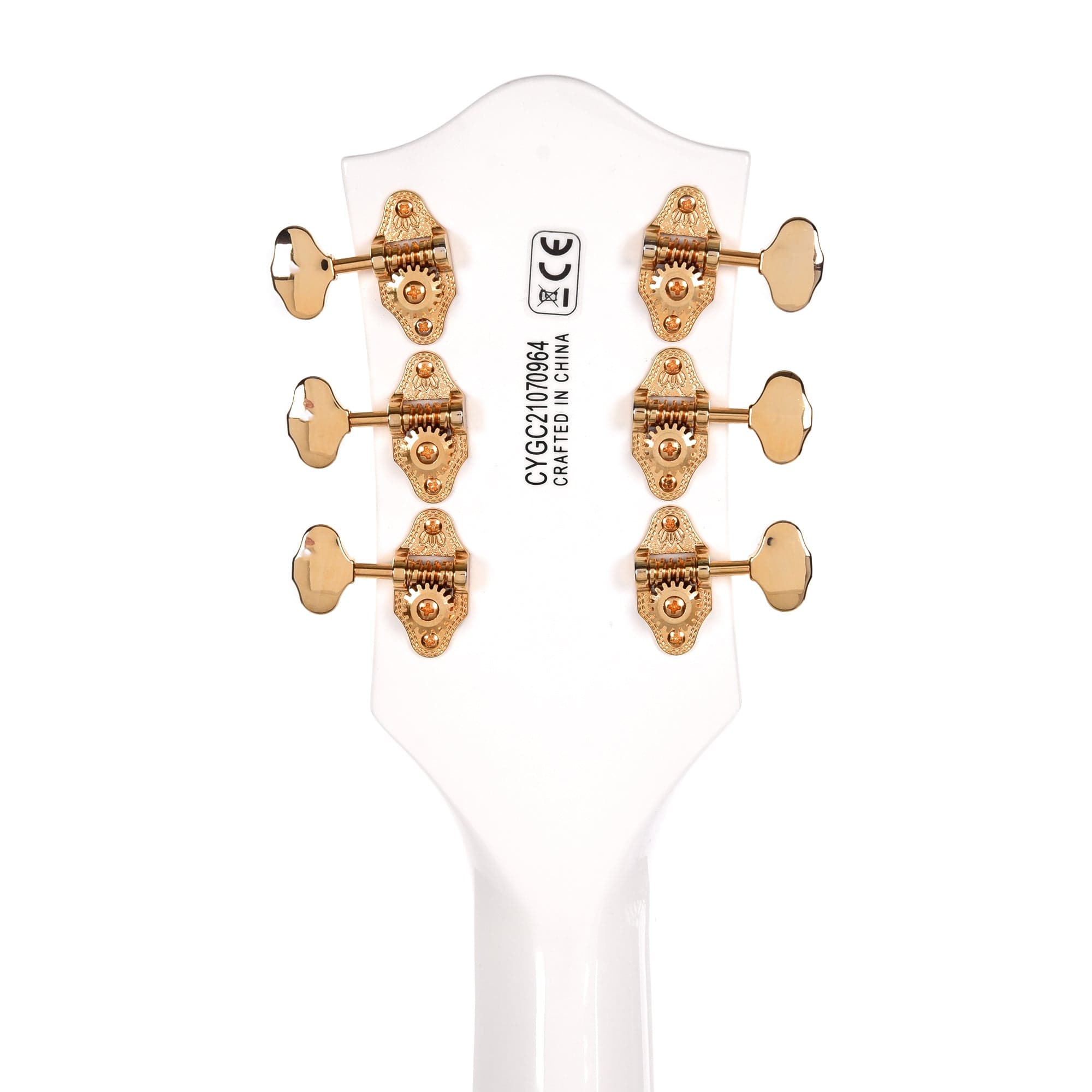 Gretsch G5422G LEFTY Electromatic Hollow-Body Double Cut Snowcrest White Electric Guitars / Left-Handed