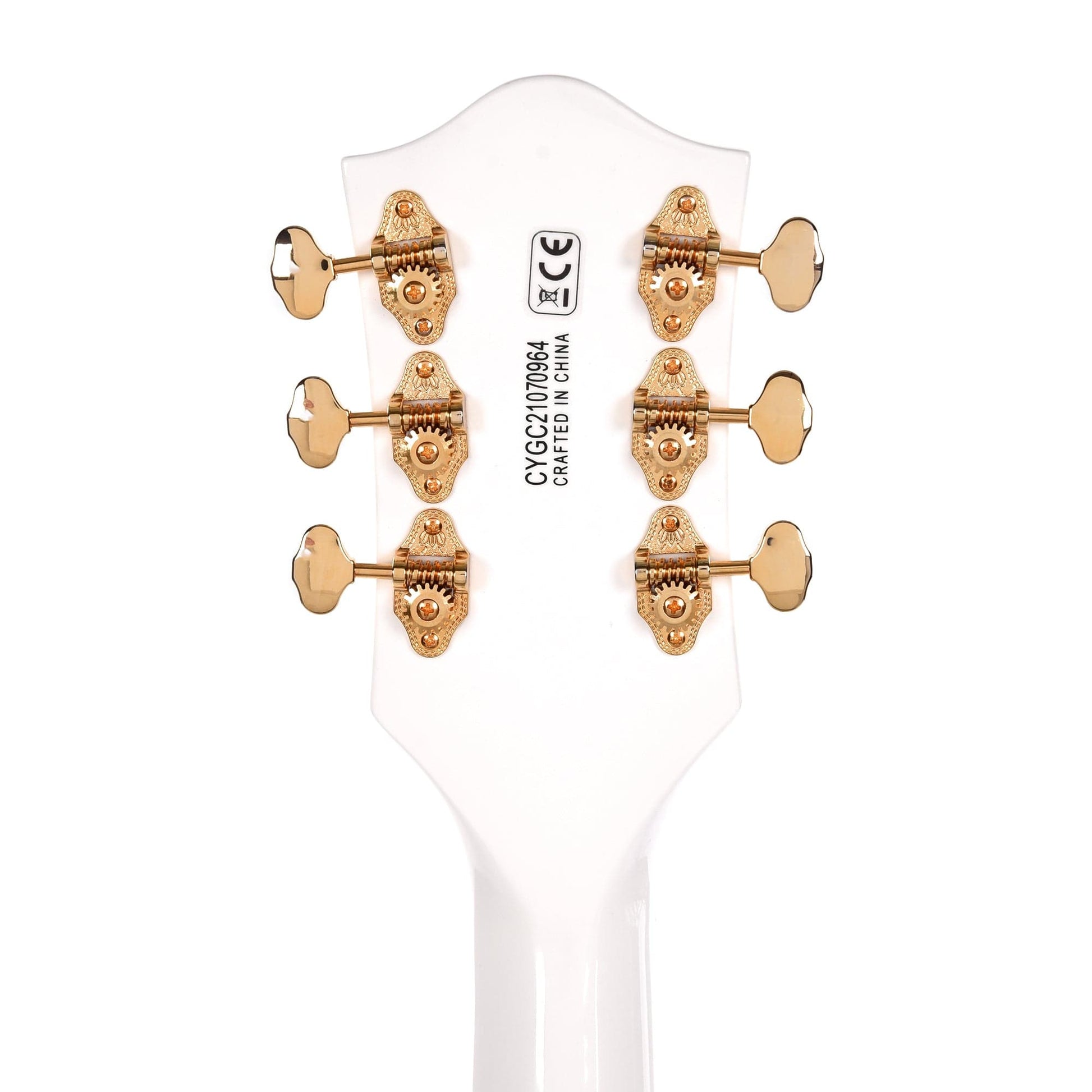 Gretsch G5422G LEFTY Electromatic Hollow-Body Double Cut Snowcrest White Electric Guitars / Left-Handed
