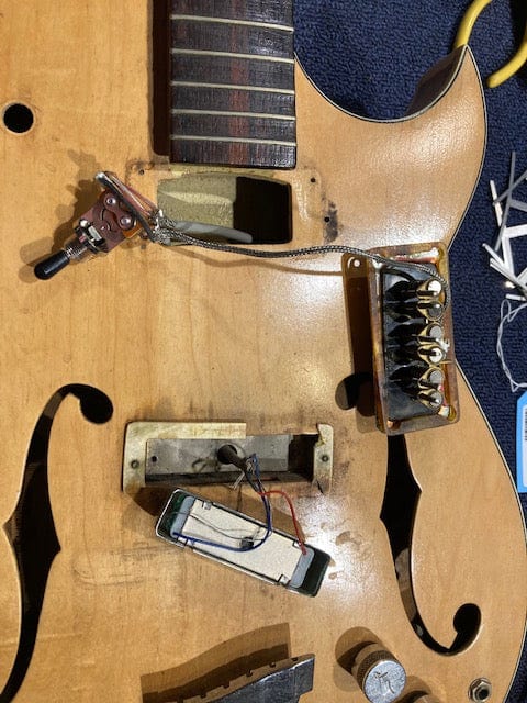 Gretsch 6115 Rambler Natural 1957 Electric Guitars / Semi-Hollow