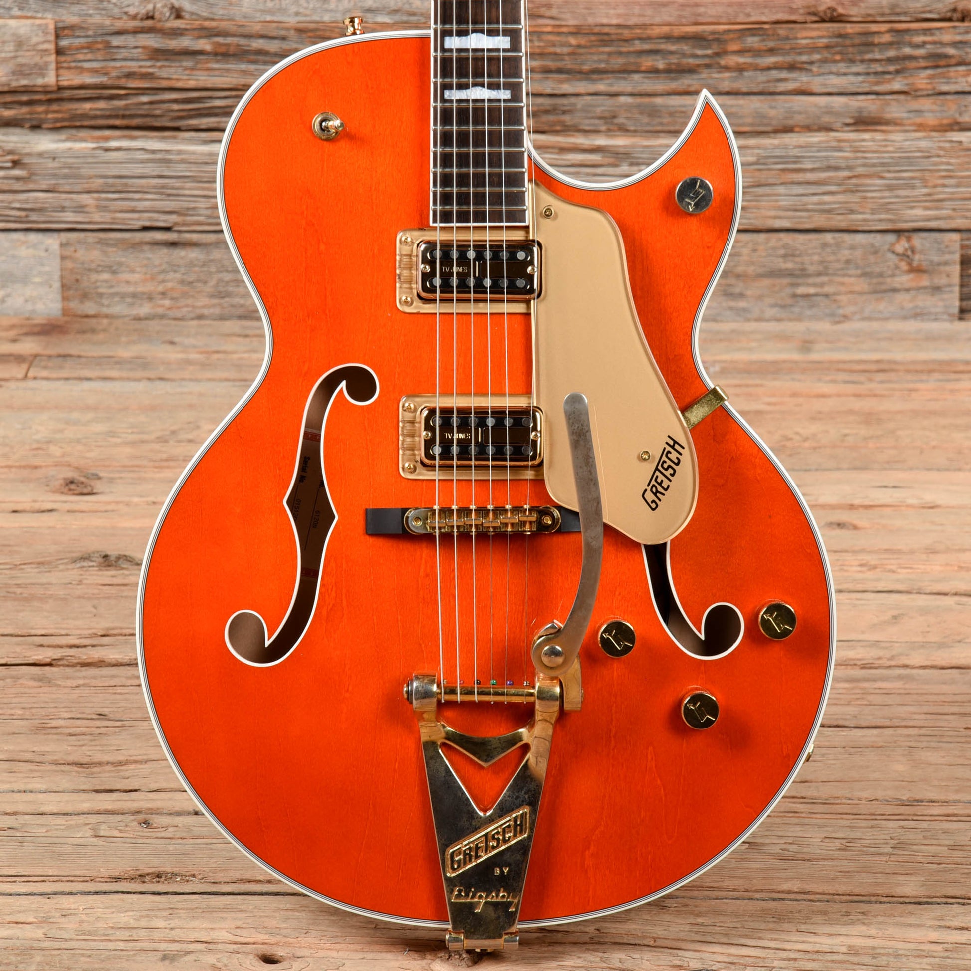 Gretsch 6120-N Orange 2001 Electric Guitars / Semi-Hollow