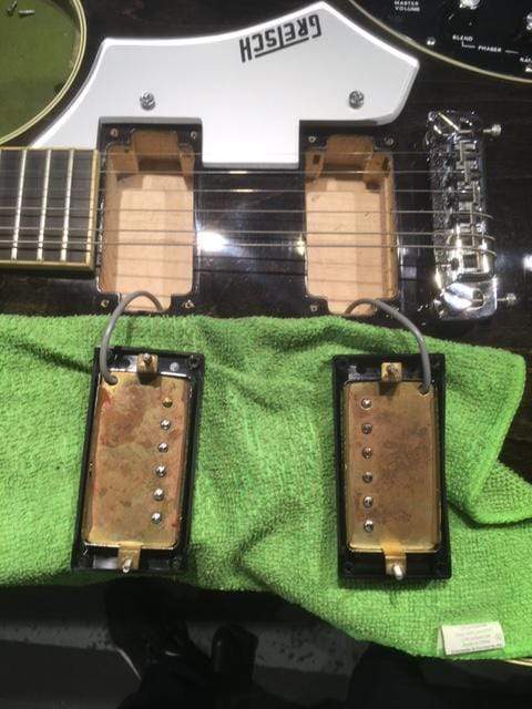 Gretsch 7681 Super Axe Ebony 1978 Electric Guitars / Semi-Hollow