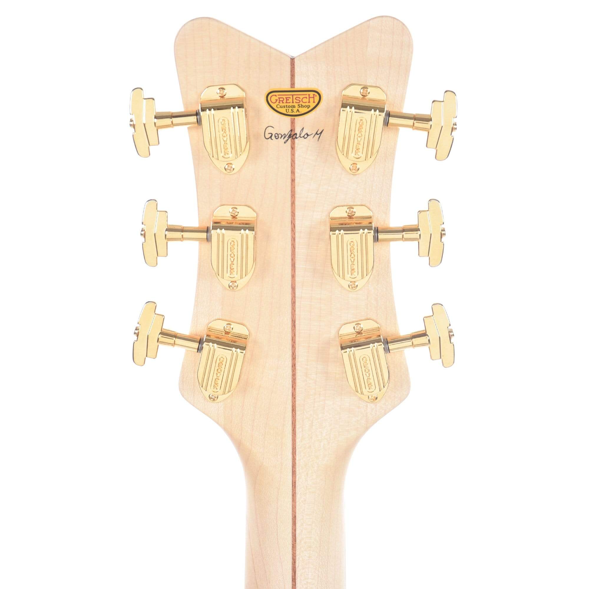 Gretsch Custom Shop G6136CS Steerhead Falcon Ivory Masterbuilt By Stephen Stern w/Brazilian Rosewood Fingerboard Electric Guitars / Semi-Hollow