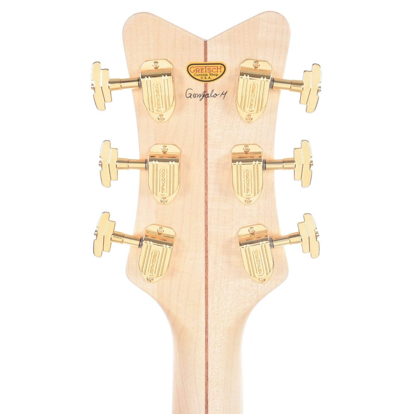 Gretsch Custom Shop G6136CS Steerhead Falcon Ivory Masterbuilt By Stephen Stern w/Brazilian Rosewood Fingerboard Electric Guitars / Semi-Hollow