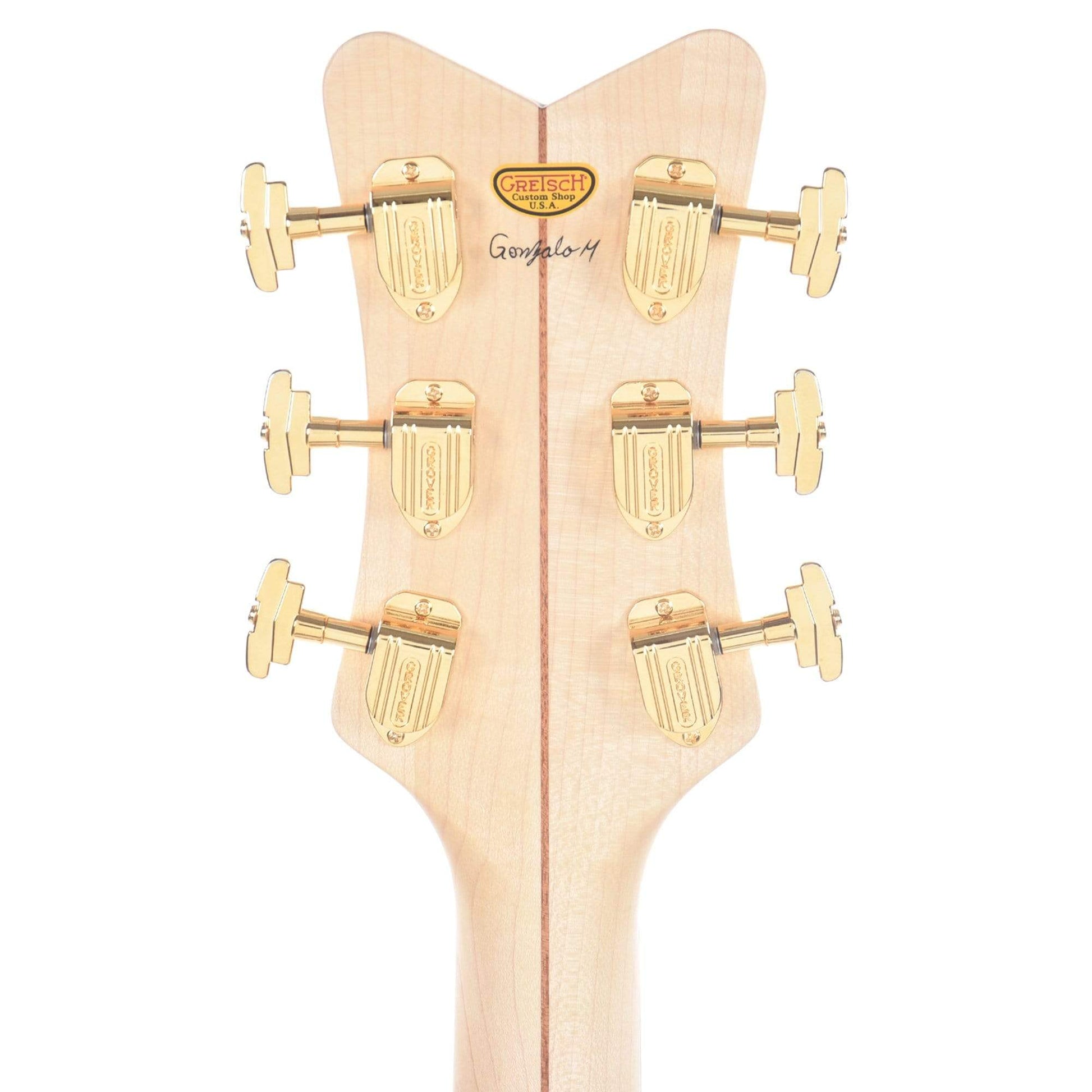 Gretsch Custom Shop G6136CS Steerhead Falcon Ivory Masterbuilt By Stephen Stern w/Brazilian Rosewood Fingerboard Electric Guitars / Semi-Hollow
