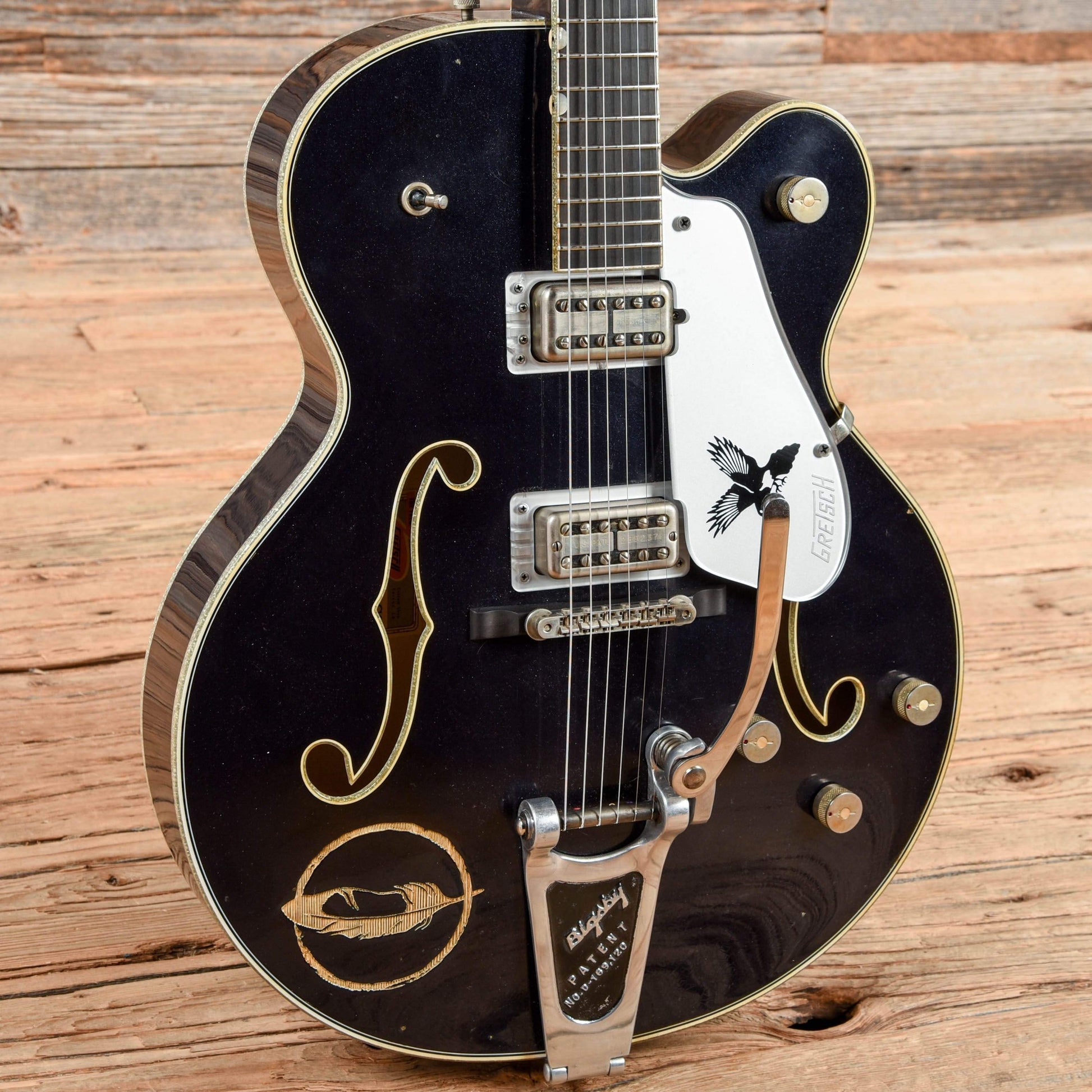 Gretsch Custom Shop Rich Robinson Magpie Falcon Midnight Blue Sparkle 2019 Electric Guitars / Semi-Hollow