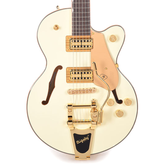 Gretsch Electromatic Chris Rocha Broadkaster Jr. Center Block Vintage White Electric Guitars / Semi-Hollow