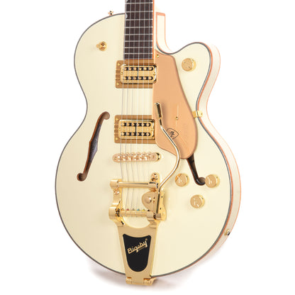 Gretsch Electromatic Chris Rocha Broadkaster Jr. Center Block Vintage White Electric Guitars / Semi-Hollow