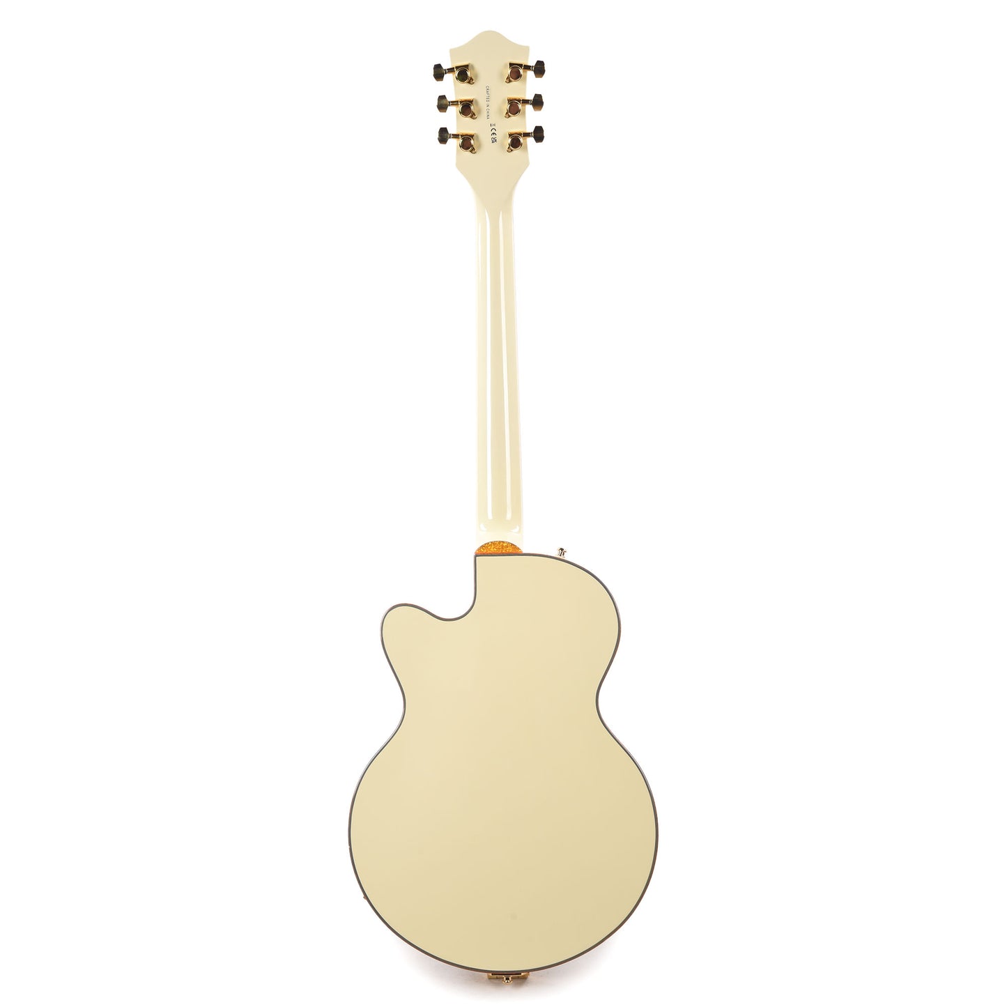 Gretsch Electromatic Chris Rocha Broadkaster Jr. Center Block Vintage White Electric Guitars / Semi-Hollow