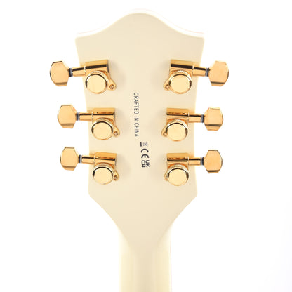 Gretsch Electromatic Chris Rocha Broadkaster Jr. Center Block Vintage White Electric Guitars / Semi-Hollow