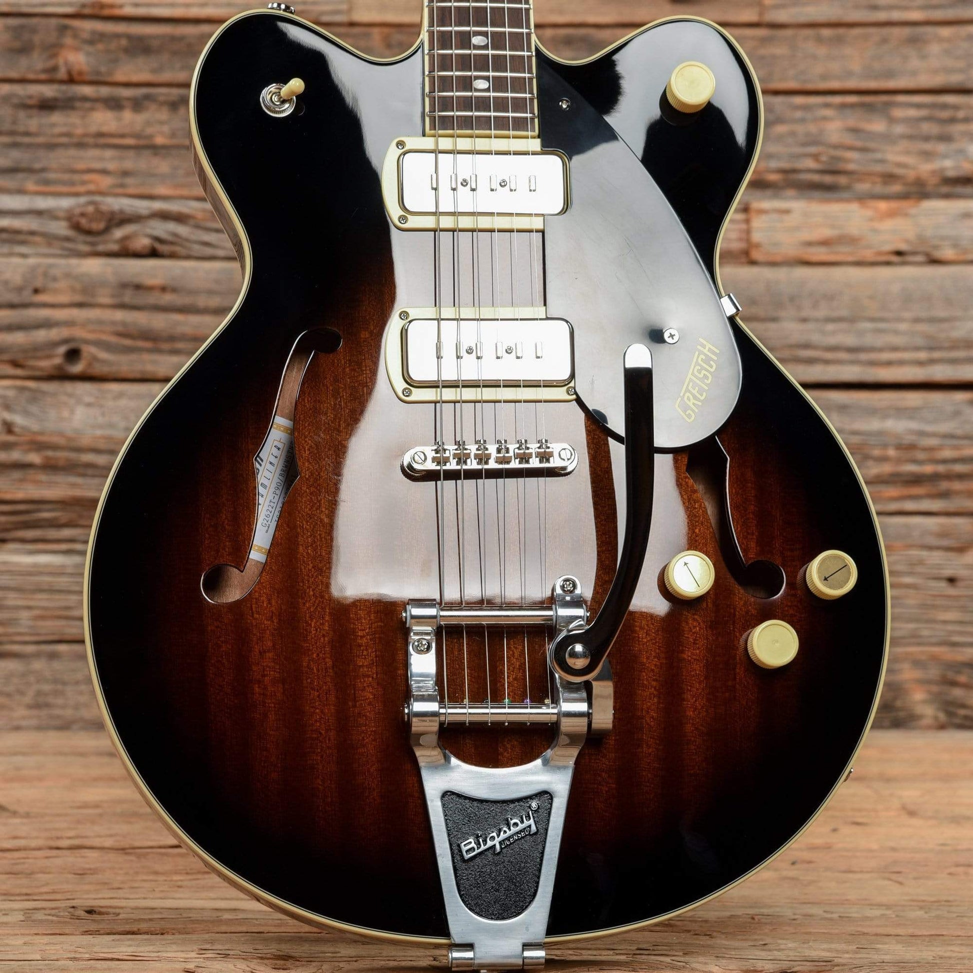 Gretsch G2622T-P90 Streamliner Center Block Double Cutaway Brownstone 2021 Electric Guitars / Semi-Hollow