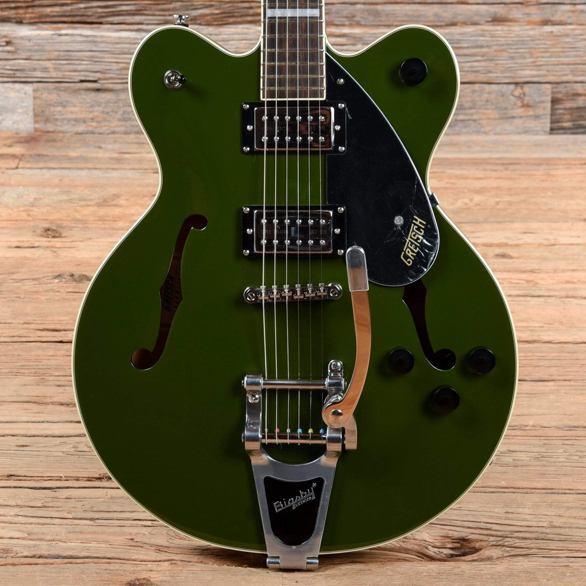 Gretsch G2622T Streamliner Center Block Torino Green w/Bigsby & Broad'Tron Pickups Electric Guitars / Semi-Hollow