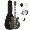 Gretsch G2622T Streamliner Center Block Torino Green w/Bigsby & Broad'Tron Pickups w/Gig Bag, Tuner, (1) Cable, Picks and Strings Bundle Electric Guitars / Semi-Hollow