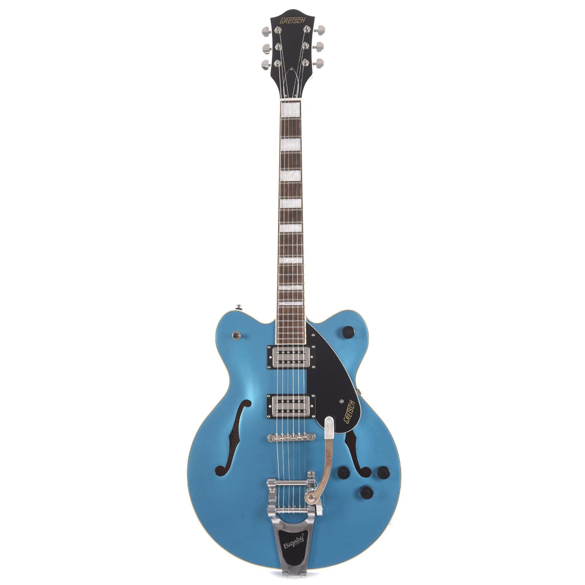 Gretsch G2622TG2622T Streamliner Center Block Riviera Blue w/Bigsby & Broad'Tron Pickups Electric Guitars / Semi-Hollow