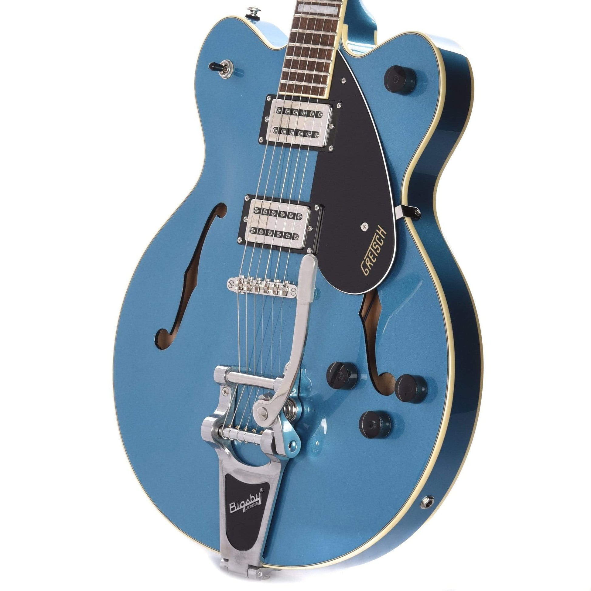 Gretsch G2622TG2622T Streamliner Center Block Riviera Blue w/Bigsby & Broad'Tron Pickups Electric Guitars / Semi-Hollow