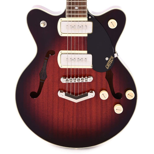 Gretsch G2655-P90 Streamliner Center Block Jr. Double-Cut P90 Claret Burst w/V-Stoptail Electric Guitars / Semi-Hollow
