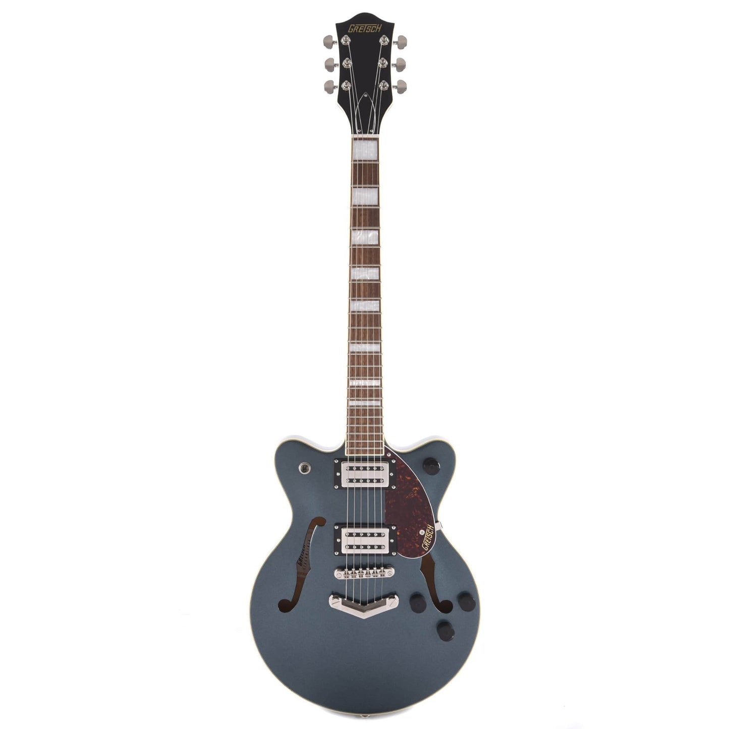 Gretsch G2655 Streamliner Center Block Jr. Gunmetal w/V-Stoptail & Broad'Tron Pickups Electric Guitars / Semi-Hollow