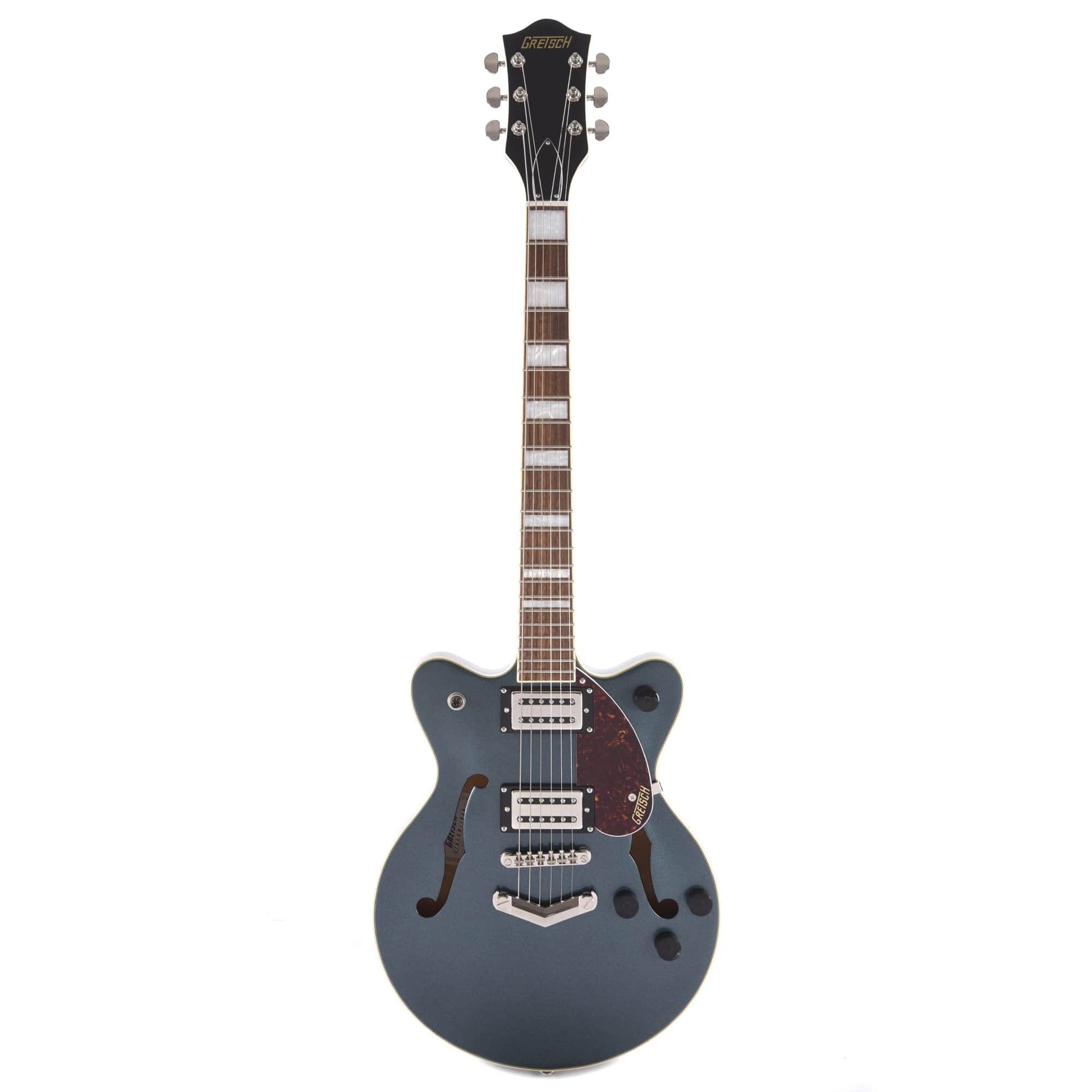 Gretsch G2655 Streamliner Center Block Jr. Gunmetal w/V-Stoptail & Broad'Tron Pickups Electric Guitars / Semi-Hollow
