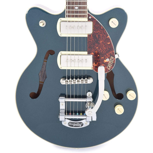 Gretsch G2655T-P90 Streamliner Center Block Jr. Double-Cut P90 Two-Tone Midnight Sapphire/Vintage Mahogany Stain w/Bigsby Electric Guitars / Semi-Hollow