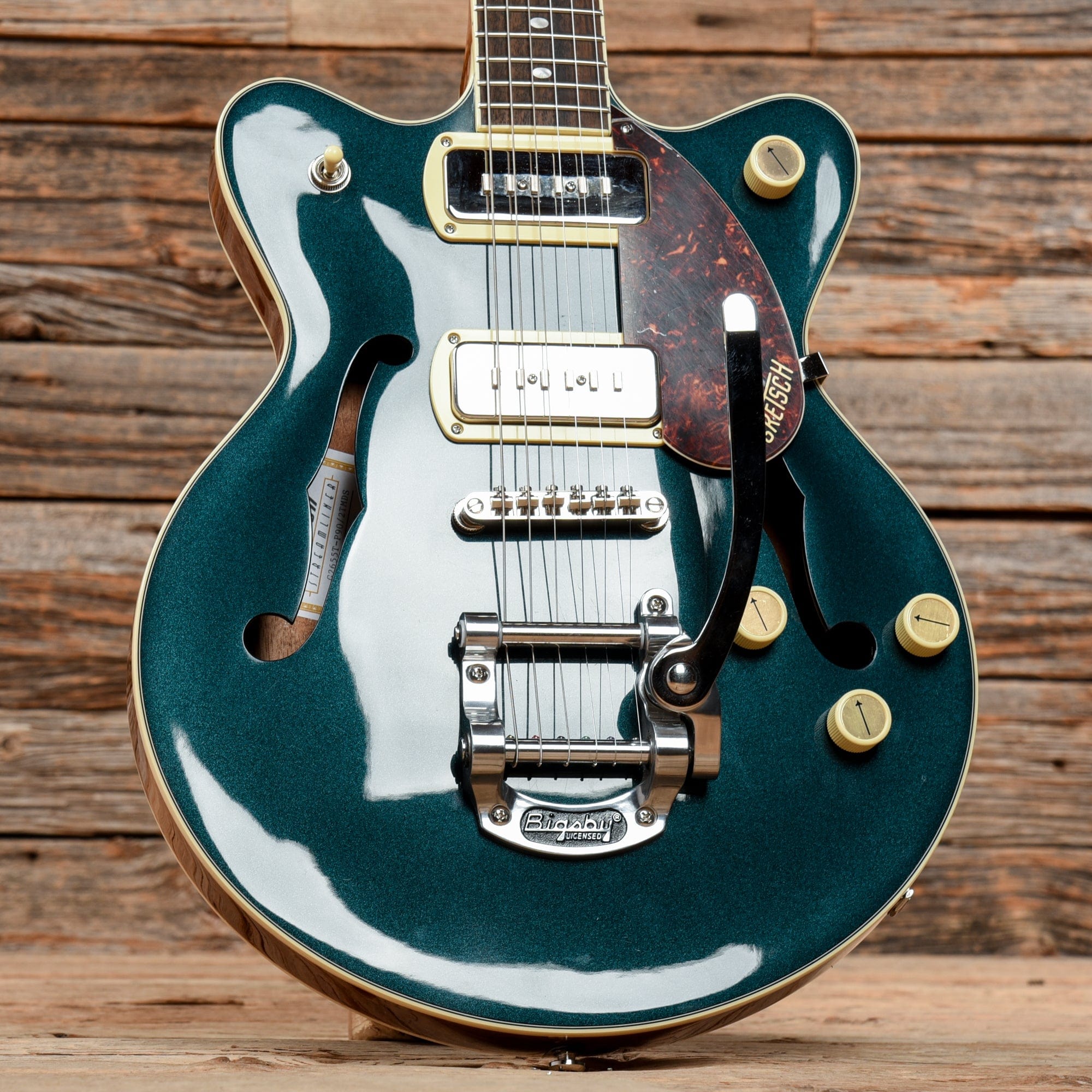 Gretsch G2655T-P90 Streamliner Center Block Jr. Two-Tone Midnight Sapphire 2021 Electric Guitars / Semi-Hollow