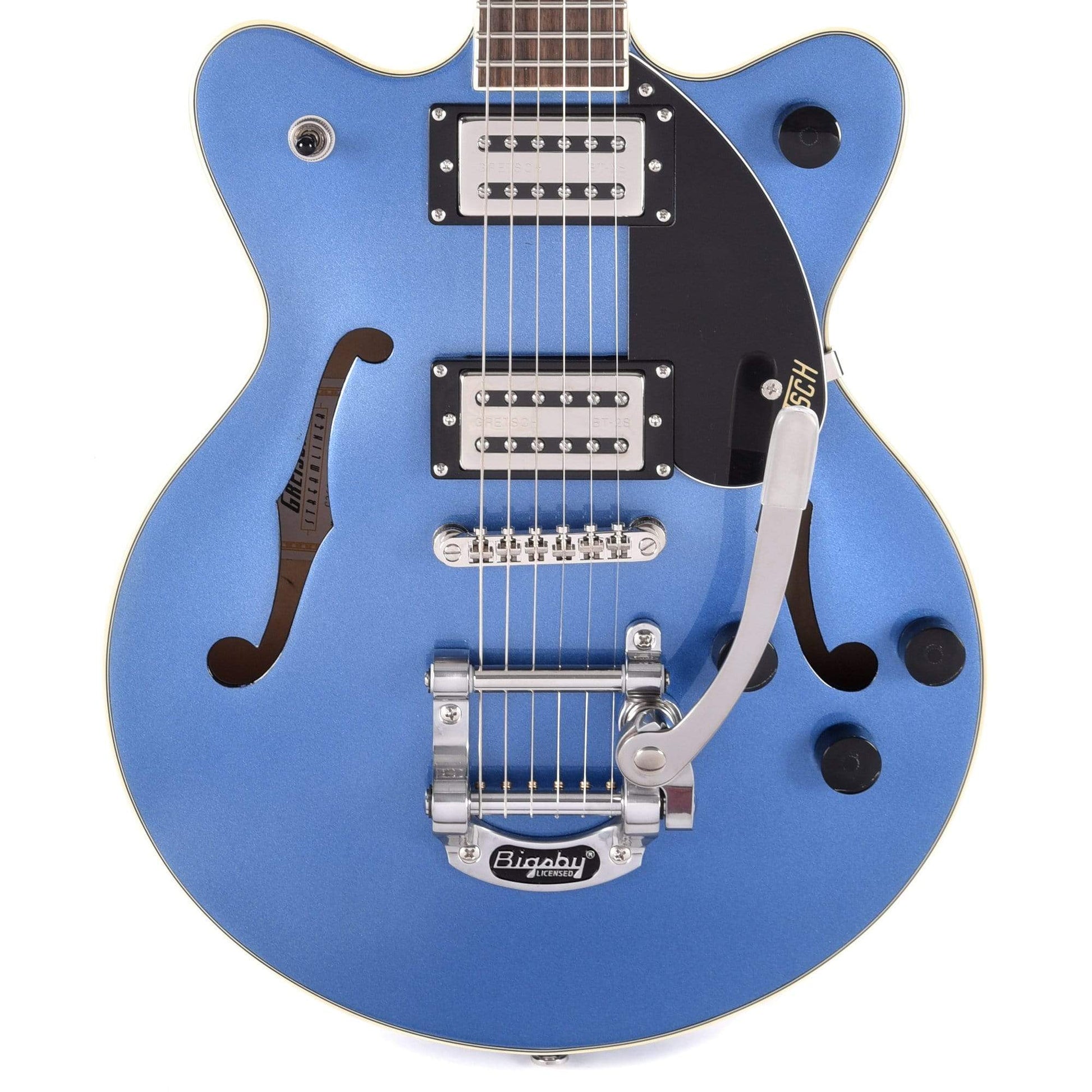 Gretsch G2655T Streamliner Center Block Jr. Fairlane Blue w/Bigsby & Broad'Tron Pickups Electric Guitars / Semi-Hollow