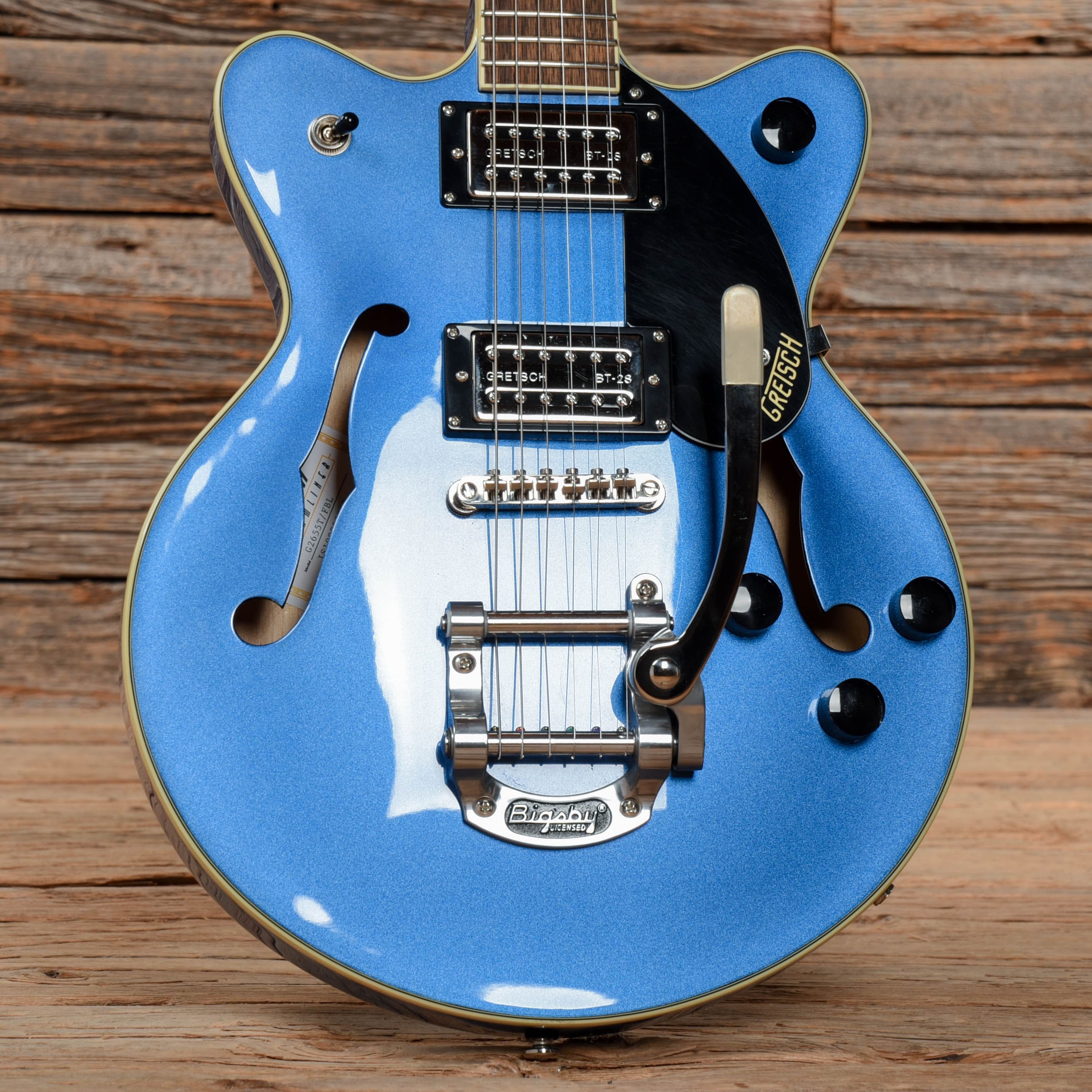 Gretsch G2655T Streamliner Center Block Jr. with Bigsby Fairlane Blue 2019 Electric Guitars / Semi-Hollow