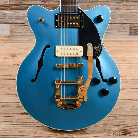 Gretsch G2655TG-P90 Limited Edition Streamliner Center Block Jr. Riviera Blue Satin 2018 Electric Guitars / Semi-Hollow
