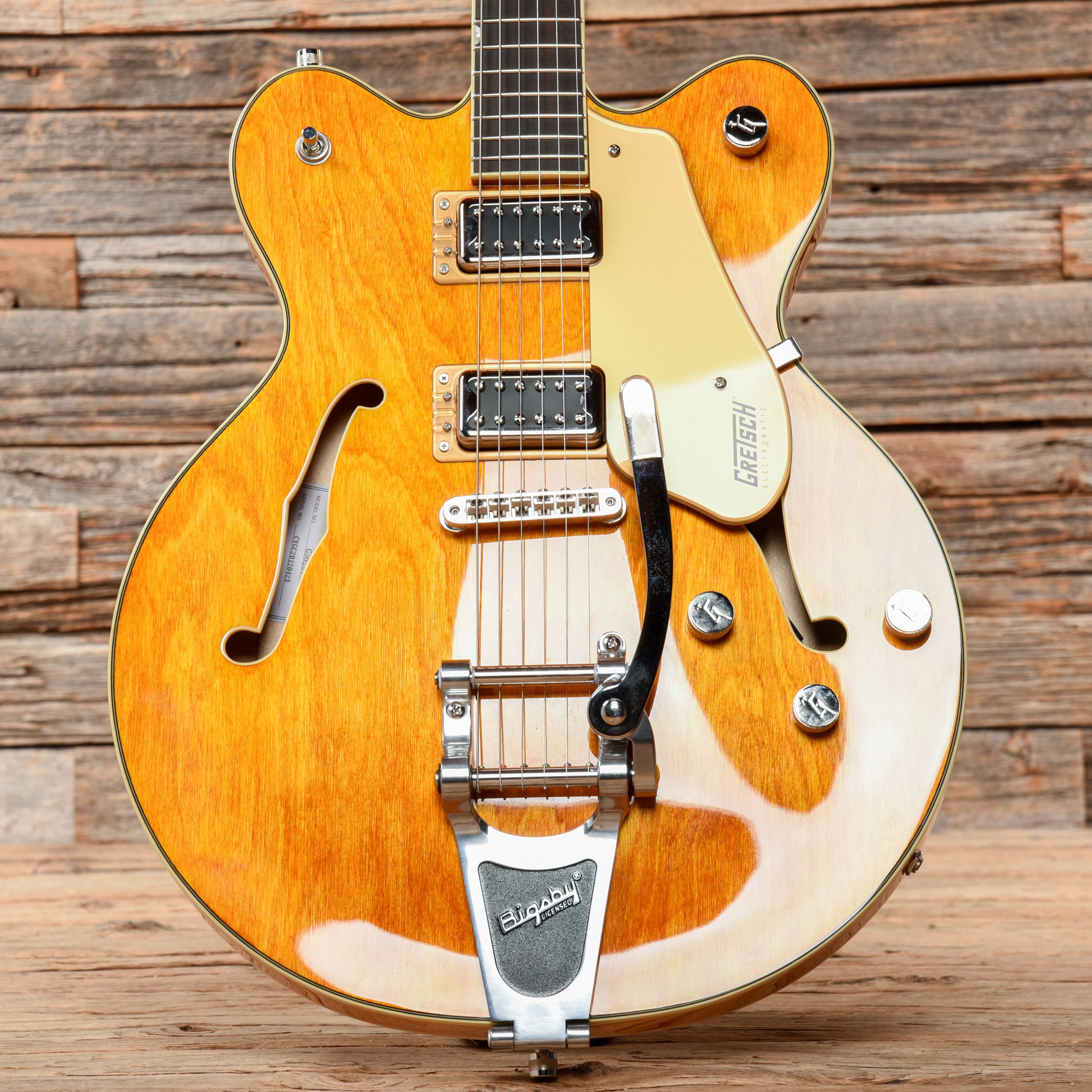 Gretsch G5622T Electromatic Center Block Double Cutaway Orange Stain 2020 Electric Guitars / Semi-Hollow