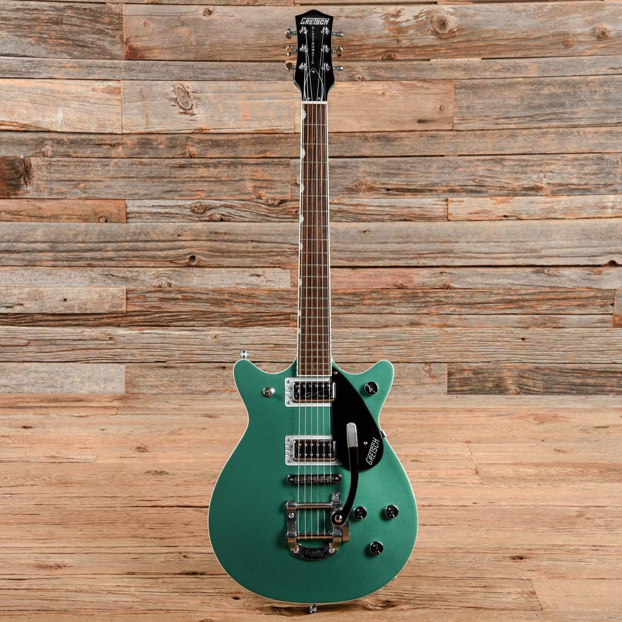 Gretsch G5655T-CB Electromatic Center Block Double Jet Georgia Green Electric Guitars / Semi-Hollow