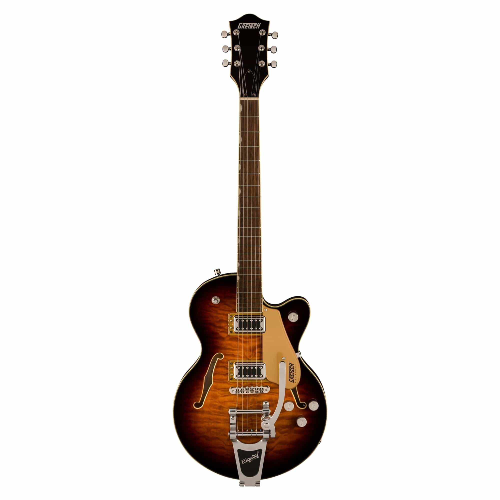 Gretsch G5655T-QM Electromatic Center Block Jr. Single-Cut Quilted Maple with Bigsby Sweet Tea Electric Guitars / Semi-Hollow