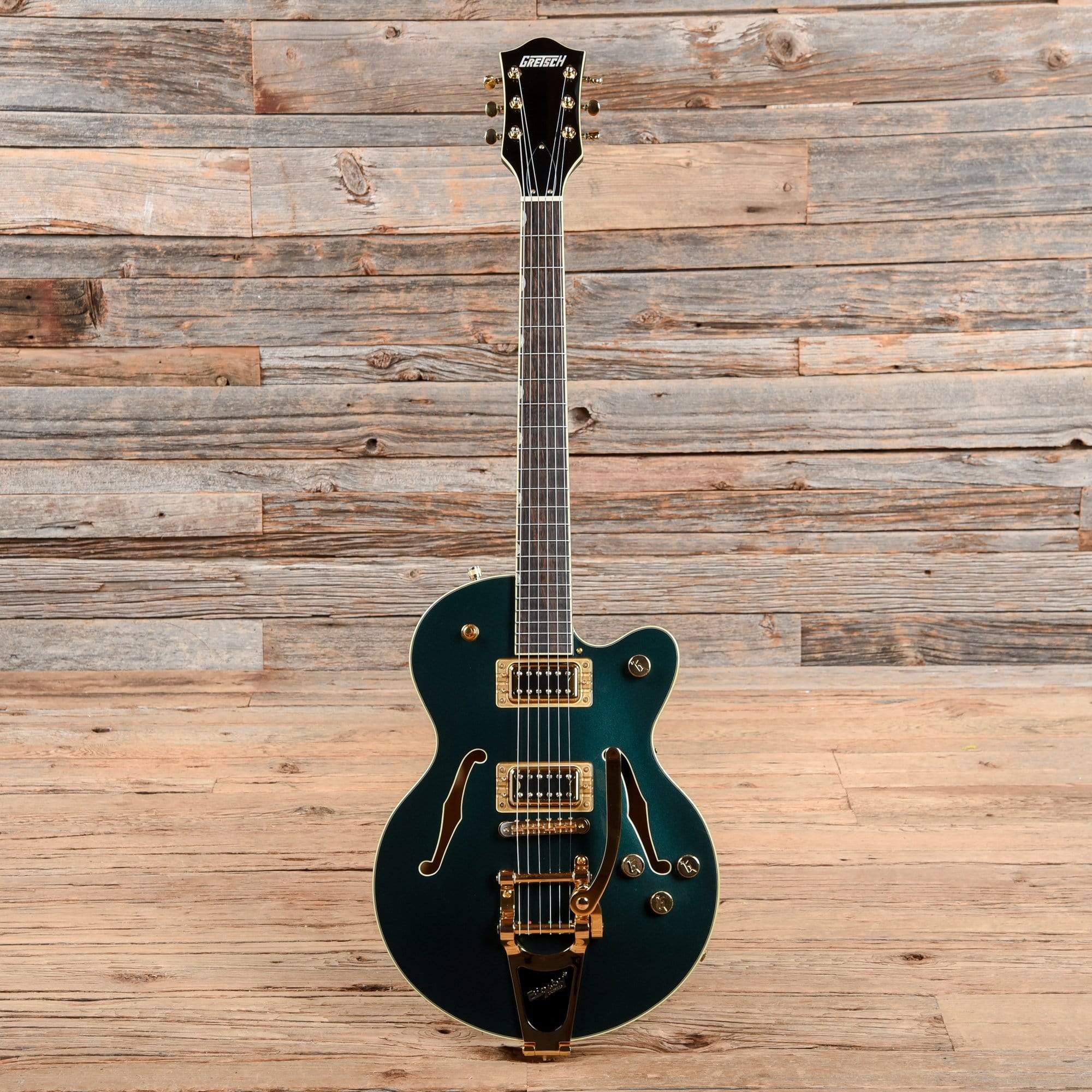 Gretsch G5655TG Electromatic Center Block Jr. Cadillac Green 2018 Electric Guitars / Semi-Hollow