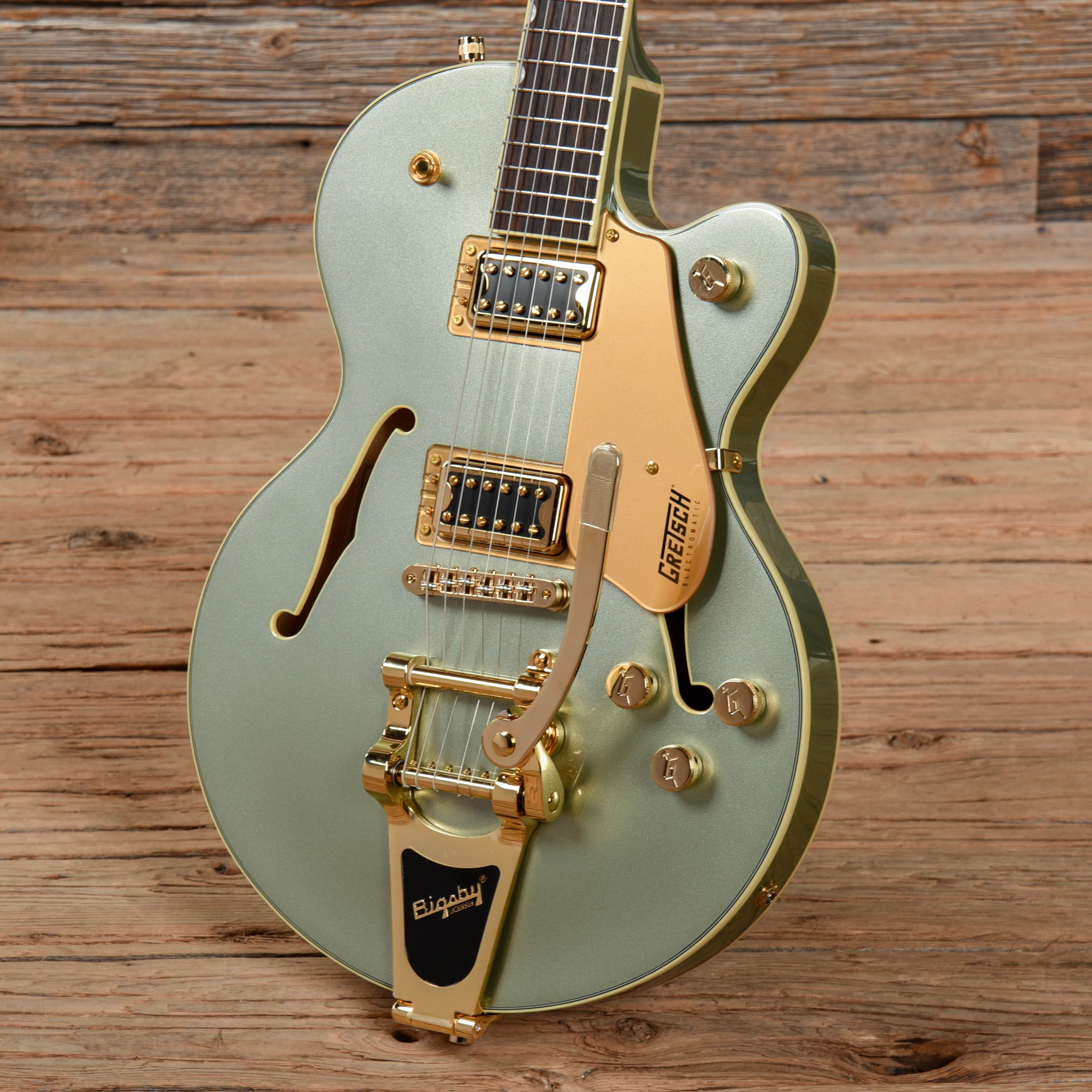 Gretsch G5655TG Electromatic Center Block Jr. Single Cutaway Aspen Green 2021 Electric Guitars / Semi-Hollow