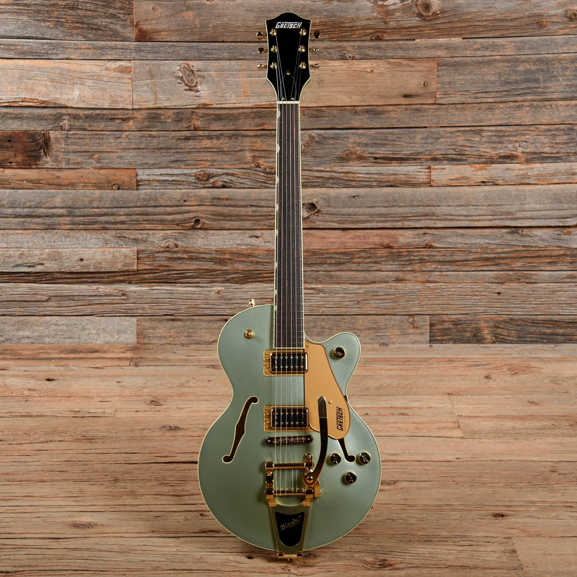 Gretsch G5655TG Electromatic Center Block Jr. Single Cutaway Aspen Green 2021 Electric Guitars / Semi-Hollow