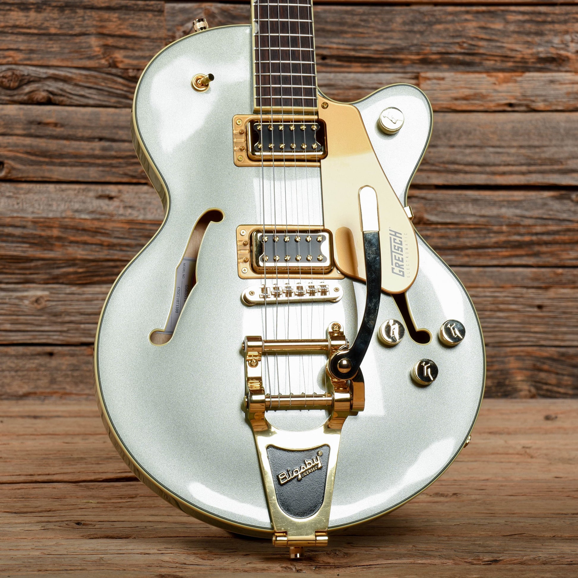 Gretsch G5655TG Electromatic Center Block Jr. Single Cutaway Aspen Green 2021 Electric Guitars / Semi-Hollow