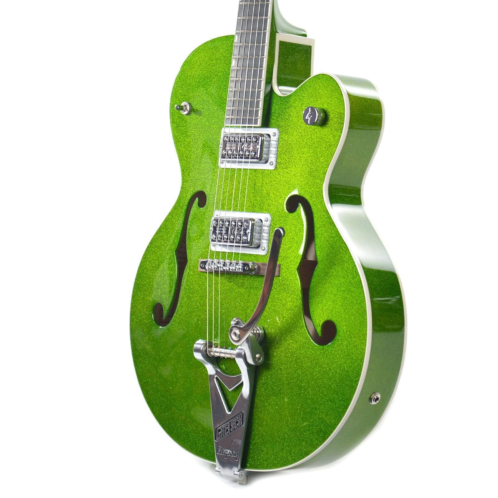 Gretsch G6120SH-GSPK Brian Setzer Hot Rod Green Sparkle w/Bigsby Electric Guitars / Semi-Hollow