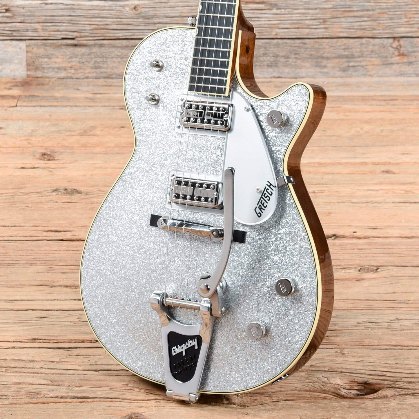 Gretsch G6129T-59 Vintage Select '59 Silver Jet w/Bigsby Electric Guitars / Semi-Hollow