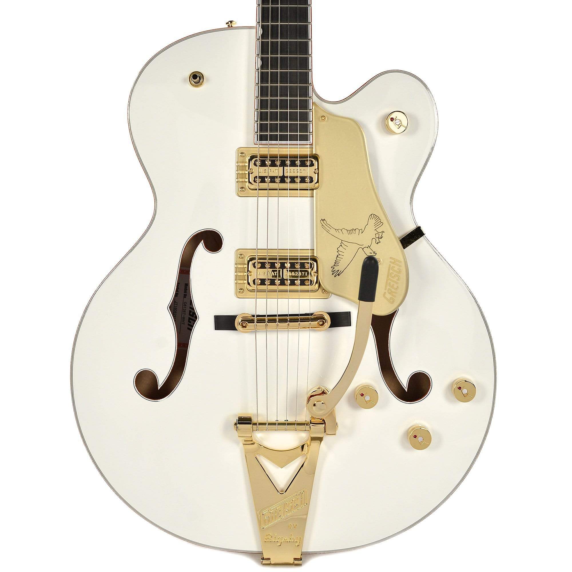 Gretsch G6136T Player's Edition Falcon White w/Bigsby Electric Guitars / Semi-Hollow