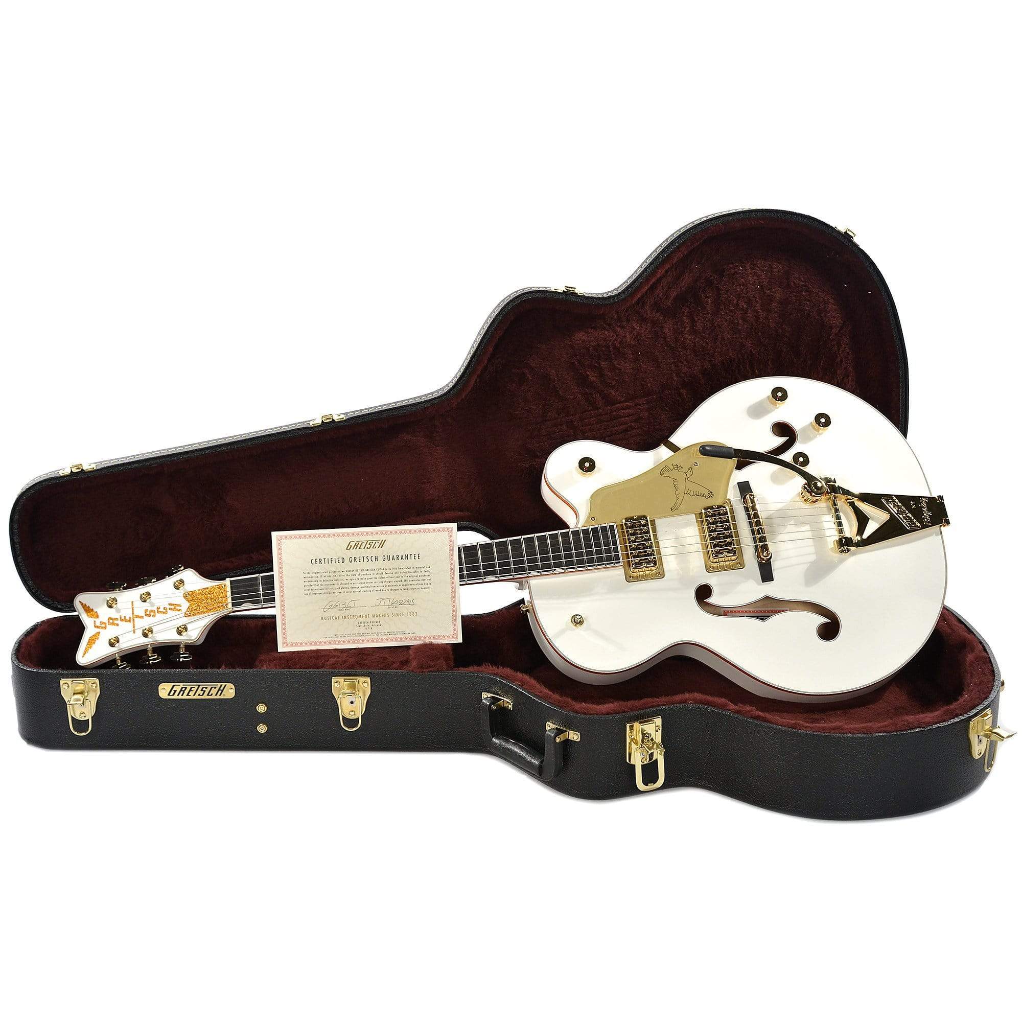 Gretsch G6136T Player's Edition Falcon White w/Bigsby – Chicago