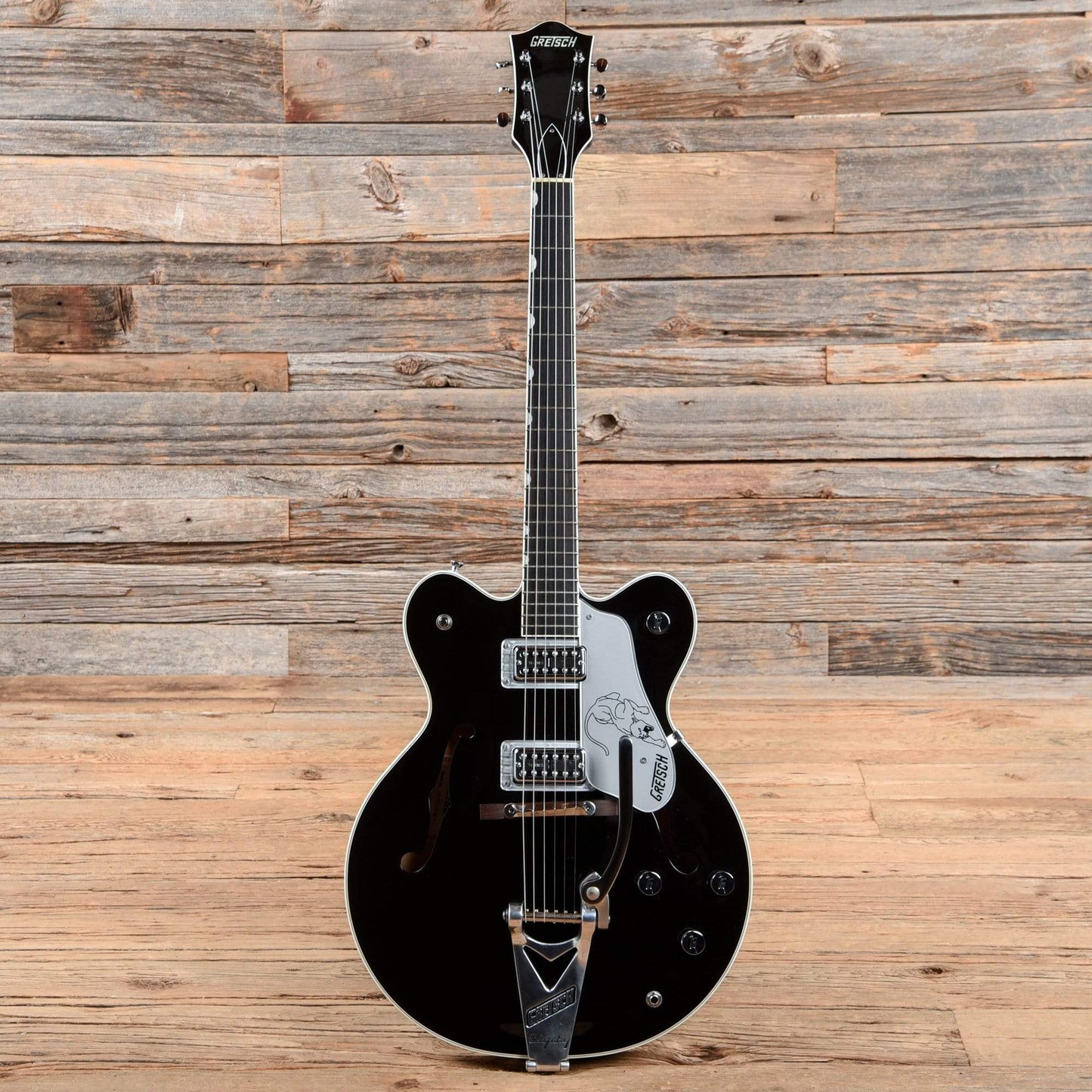 Gretsch G6137TCB Panther Center Block Black 2012 Electric Guitars / Semi-Hollow