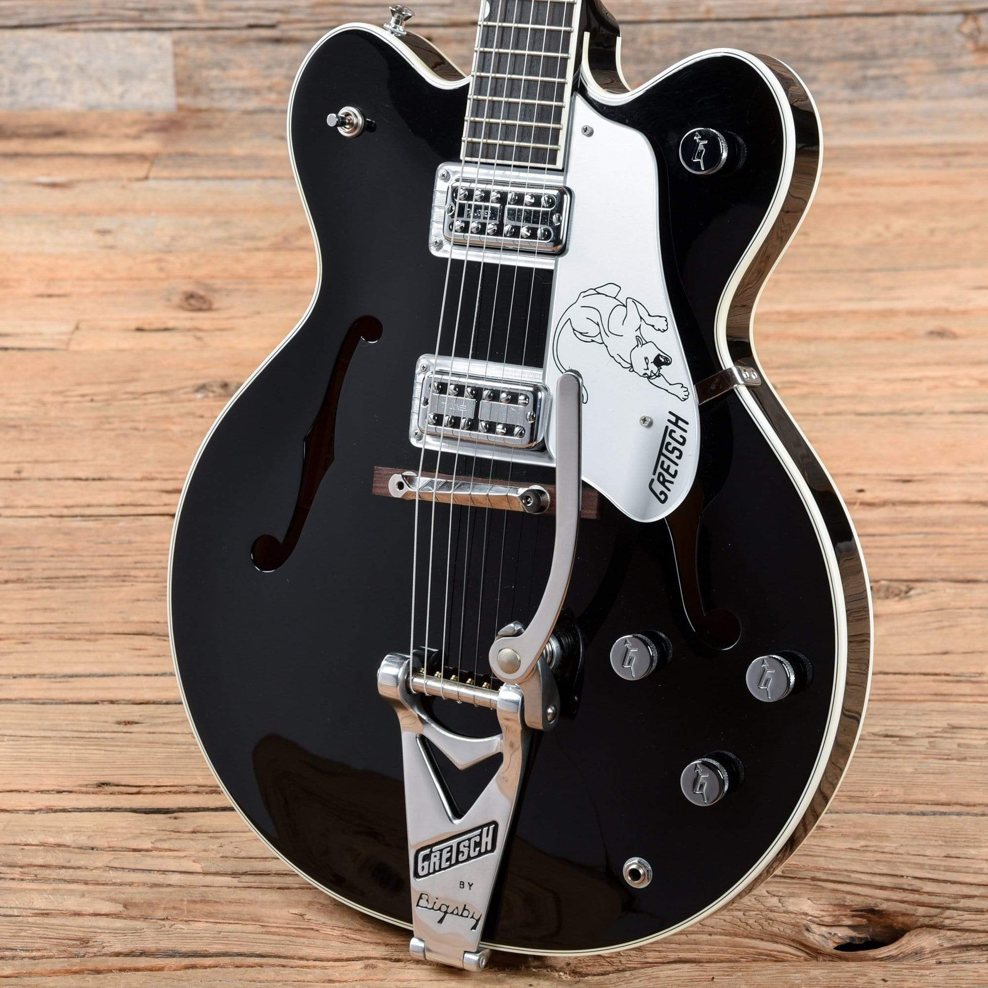Gretsch G6137TCB Panther Center Block Black 2012 Electric Guitars / Semi-Hollow