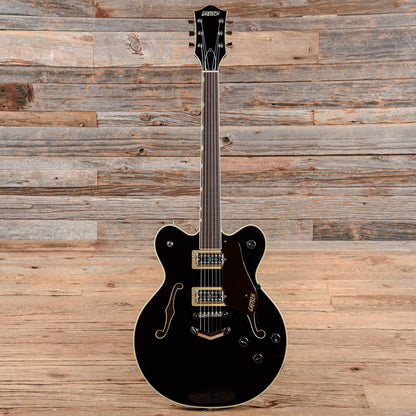 Gretsch G6609 Players Edition Broadkaster Center Block Double Cutaway Black w/V-Stoptail Electric Guitars / Semi-Hollow