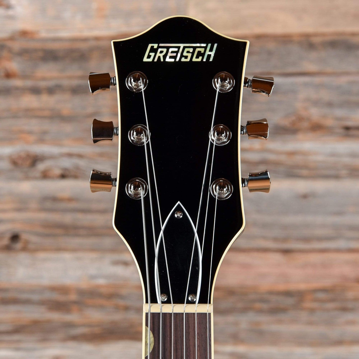 Gretsch G6609 Players Edition Broadkaster Center Block Double Cutaway Black w/V-Stoptail Electric Guitars / Semi-Hollow