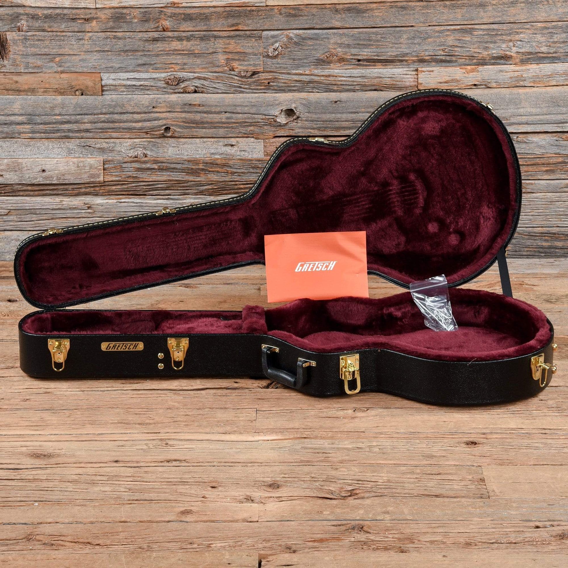 Gretsch G6609 Players Edition Broadkaster Center Block Double Cutaway Black w/V-Stoptail Electric Guitars / Semi-Hollow