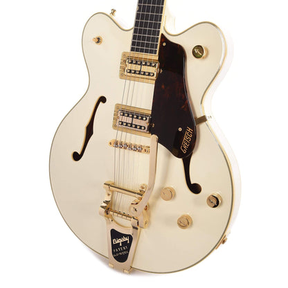Gretsch G6609TG Players Edition Broadkaster Center Block Double Cutaway Vintage White w/Bigsby Electric Guitars / Semi-Hollow
