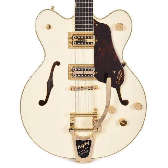 Gretsch G6609TG Players Edition Broadkaster Center Block Double Cutaway Vintage White w/Bigsby Electric Guitars / Semi-Hollow