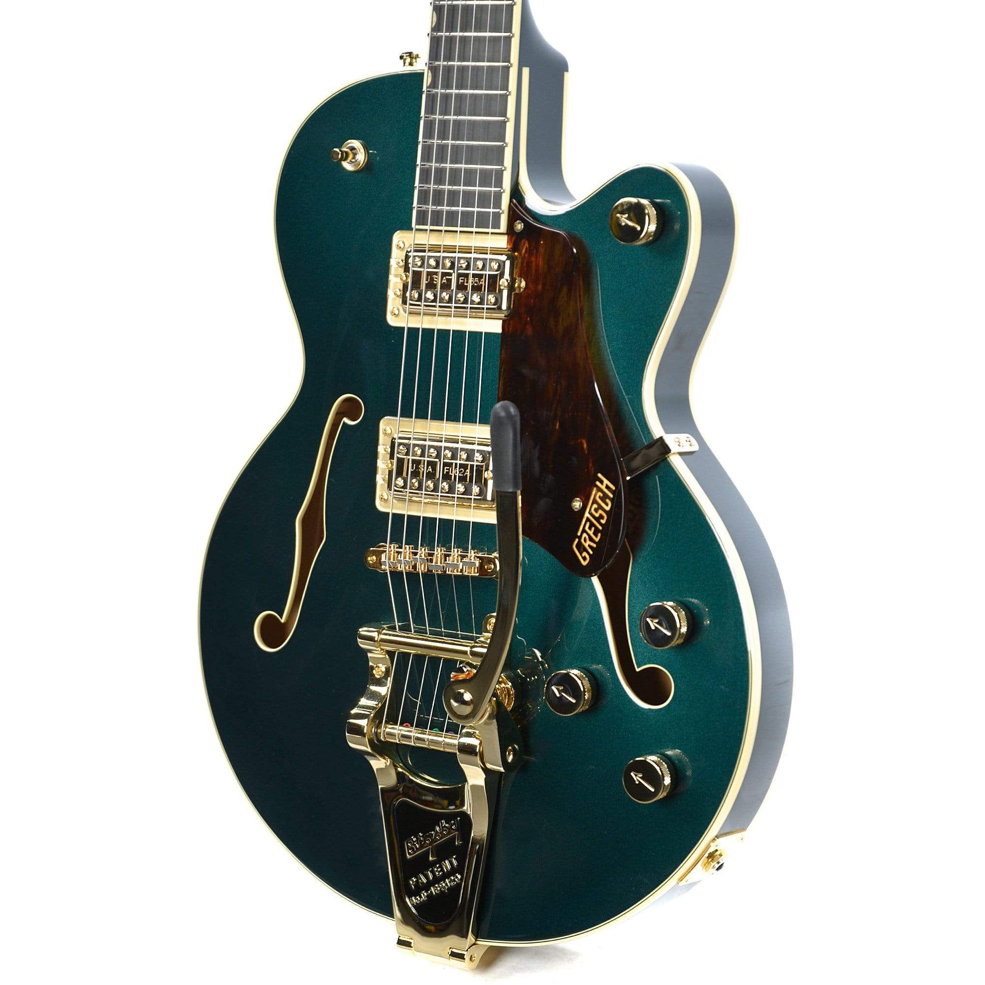 Gretsch G6655TG Players Edition Broadkaster Jr. Center Block Single Cutaway Cadillac Green w/Bigsby Electric Guitars / Semi-Hollow