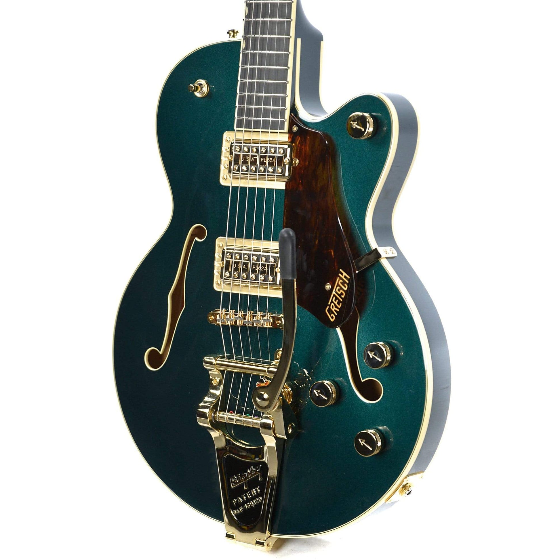 Gretsch G6655TG Players Edition Broadkaster Jr. Center Block Single Cutaway Cadillac Green w/Bigsby Electric Guitars / Semi-Hollow