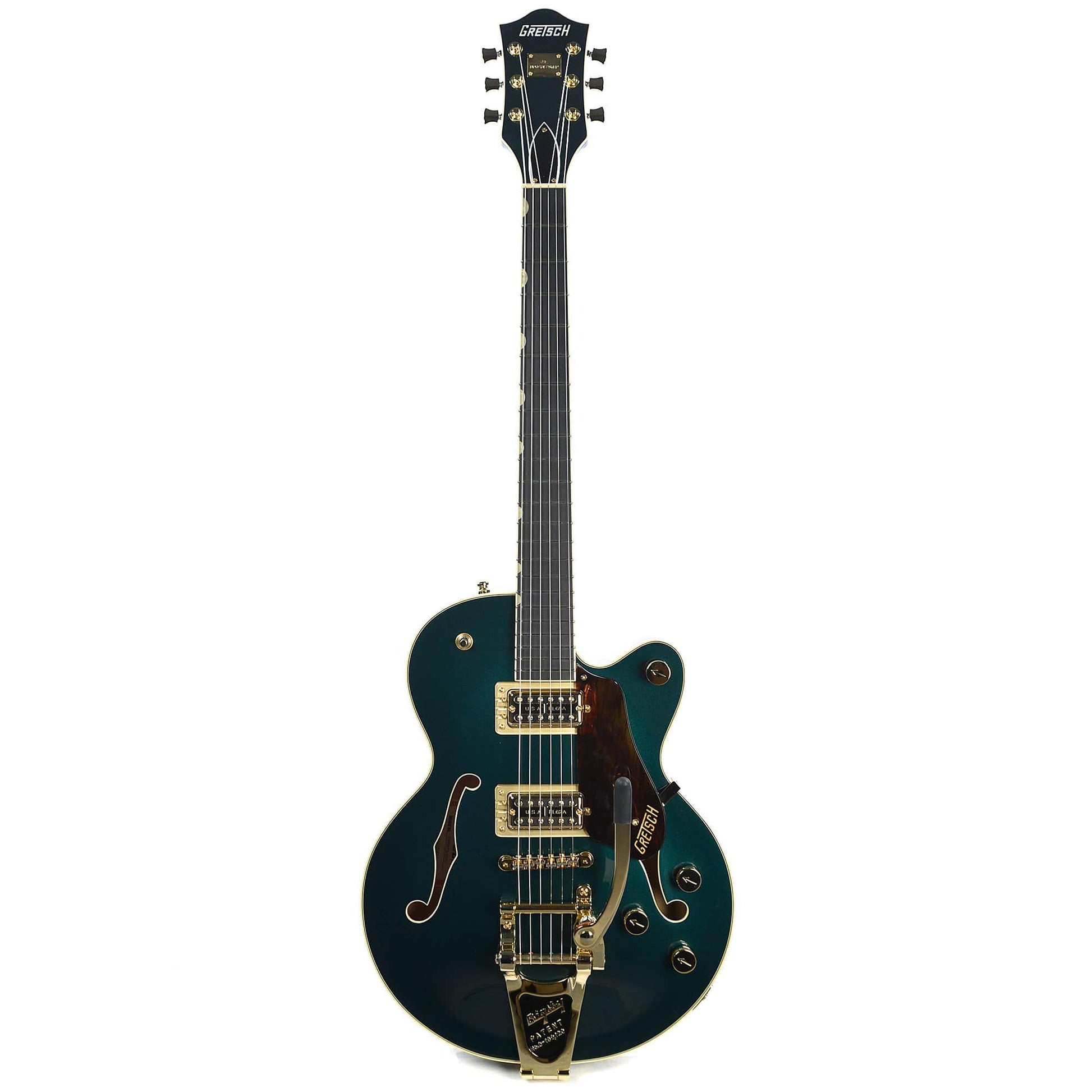 Gretsch G6655TG Players Edition Broadkaster Jr. Center Block Single Cutaway Cadillac Green w/Bigsby Electric Guitars / Semi-Hollow