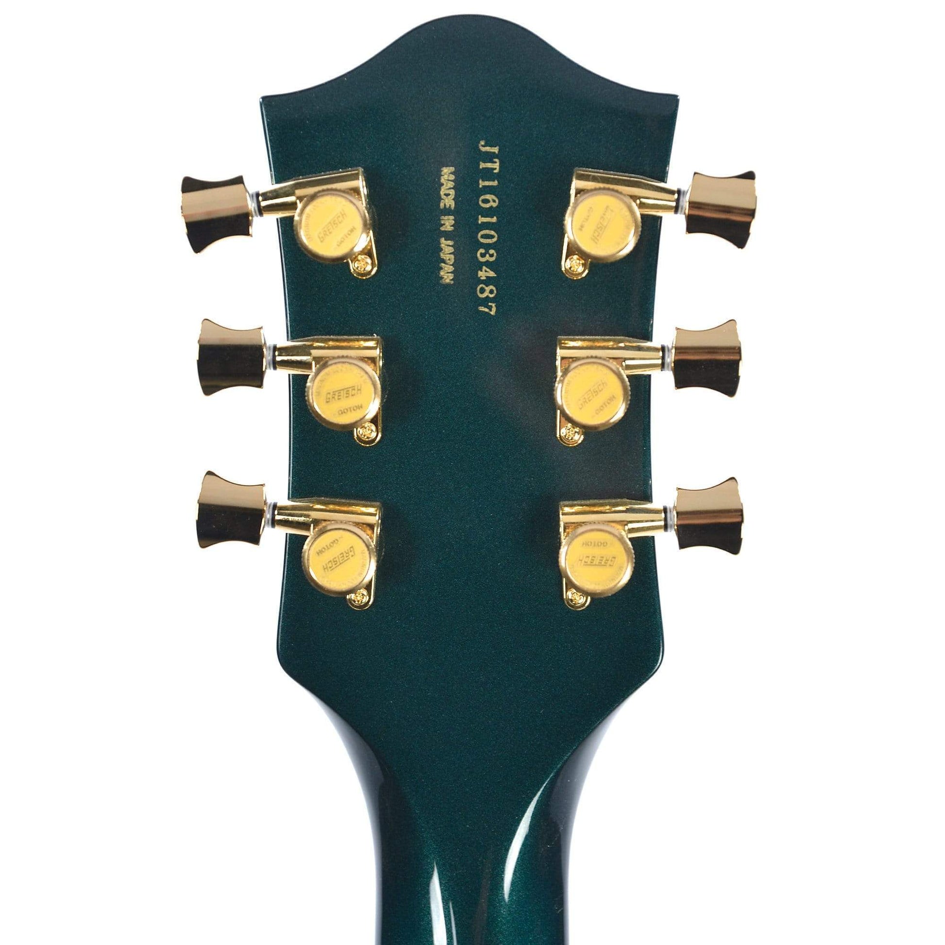 Gretsch G6655TG Players Edition Broadkaster Jr. Center Block Single Cutaway Cadillac Green w/Bigsby Electric Guitars / Semi-Hollow