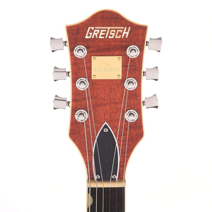 Gretsch G6659TFM Broadkaster Jr. Bourbon Flame w/Bigsby Electric Guitars / Semi-Hollow