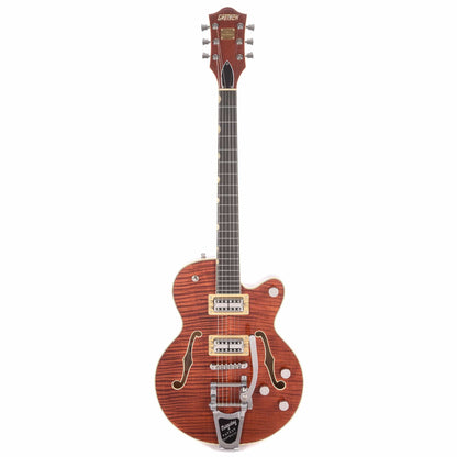 Gretsch G6659TFM Broadkaster Jr. Bourbon Flame w/Bigsby Electric Guitars / Semi-Hollow